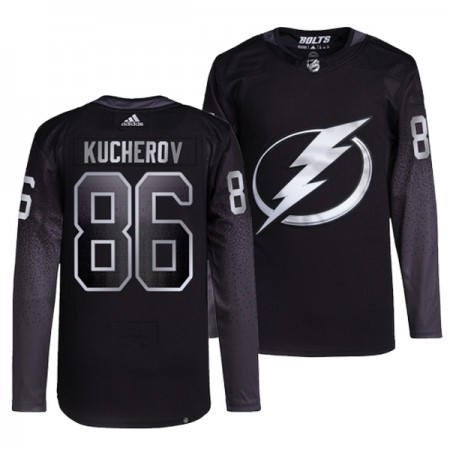 Tampa Bay Lightning Dresy Nikita Kucherov 86 Adidas Černá Třetí Authentic - Pánské Tampa Bay Lightning Dresy Nikita Kucherov 86 Adidas Černá Třetí Authentic - Pánské